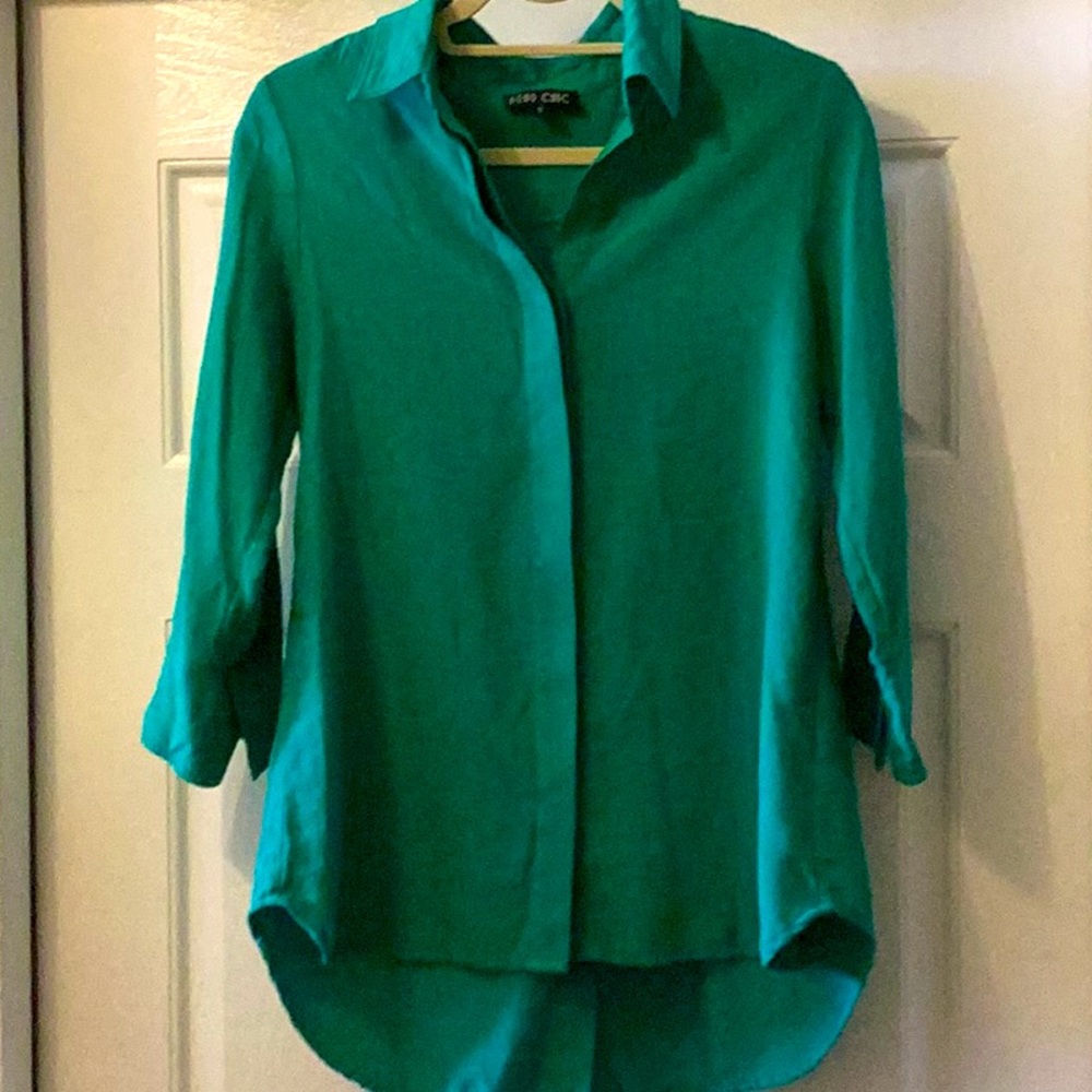 Women's Green Blouse